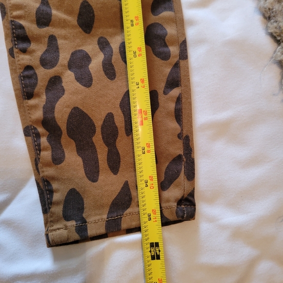 L'agence Leopard Print Skinny Pants Size 28 - Picture 9 of 13